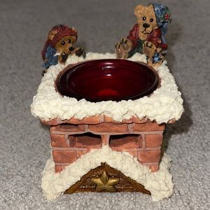 boyds bears elgin and elliot candle holder